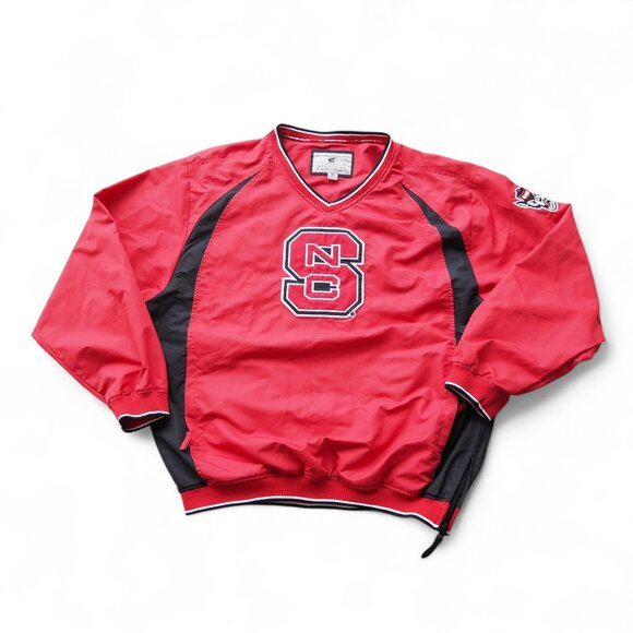 Colosseum Athletics Vintage NCSU NC State Wolfpack Pullover Windbreaker Men's XL - Picture 1 of 9